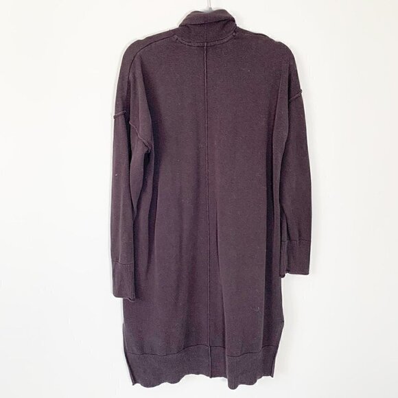 J. Crew lyocell cotton blend long sleeve tunic duster open cardigan sweater - Picture 5 of 10